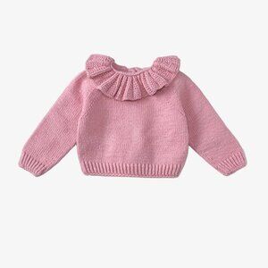 Kalinka – Handknit Sweater (Size 6–12 months)